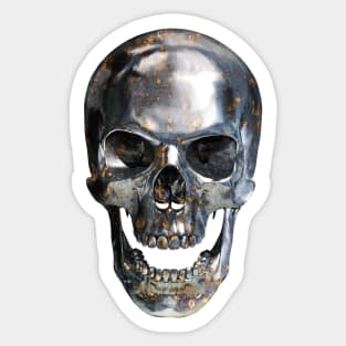 Full Metal Skull Sticker